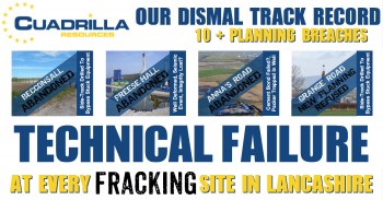 Cuadrilla Resources Planning Breaches & Technical Failures