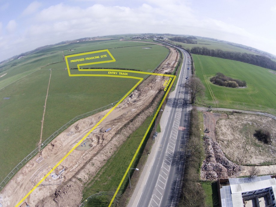 Pictures Reveal Scale of Preston New Road Pipeline Works Frack Off