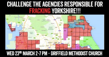 Challenge the agencies responsible for Fracking Yorkshire