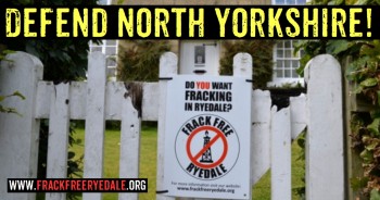 Fracking companies now own licenses across Yorkshire. Join the fight today!