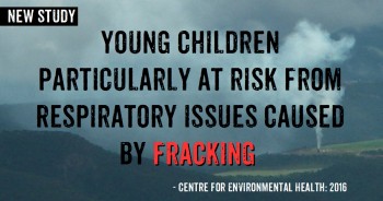 Fracking chemicals linked to asthma, reduced lung and pulmonary function and increased susceptibility to infection