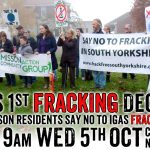 Nottinghamshire Fracking Decision Starts Tomorrow - Support Springs Road, Misson