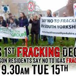 Nottinghamshire Fracking Decision Resumes Tomorrow - Support Springs Road, Misson